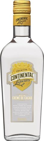 Continental White Creme De Cacao Liqueur 500ml
